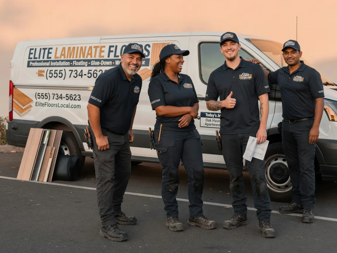 Laminate flooring installation company in De Lancey, PA